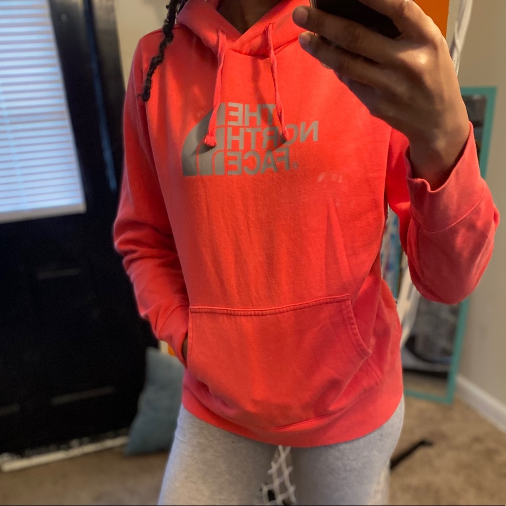 Women’s Pink North Face Pullover